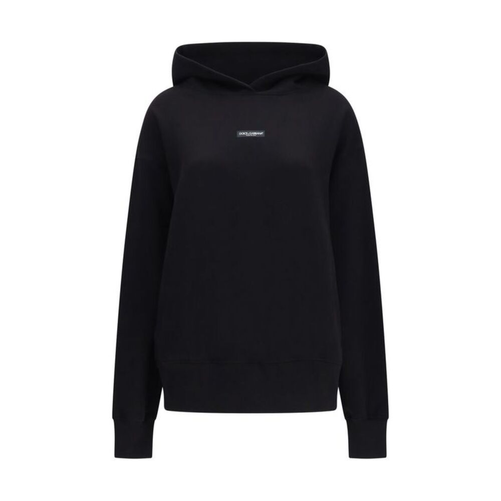 Dolce & Gabbana Black Cotton Women's Sweatshirt